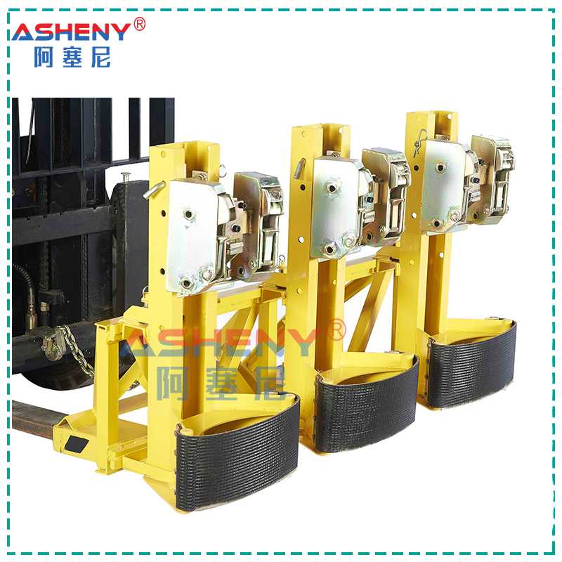 重型叉車油桶夾具三桶六鷹嘴