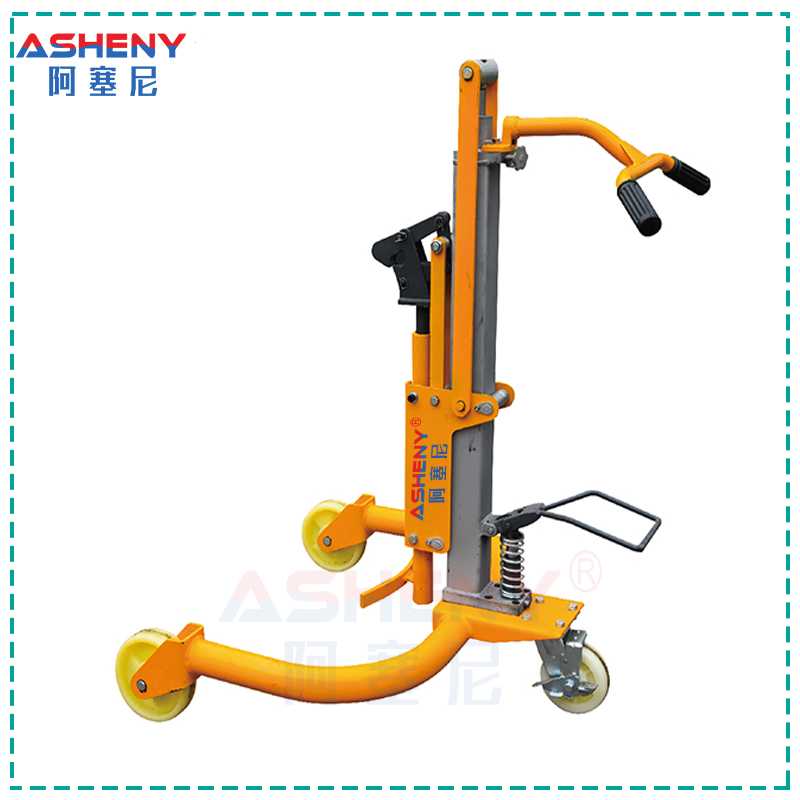 YTC300A油桶搬運車氣動裝卸翻轉倒料車