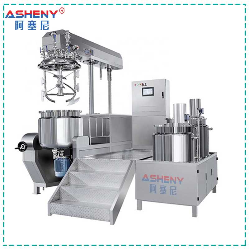 均質真空乳化機罐液壓升降式雙向攪拌